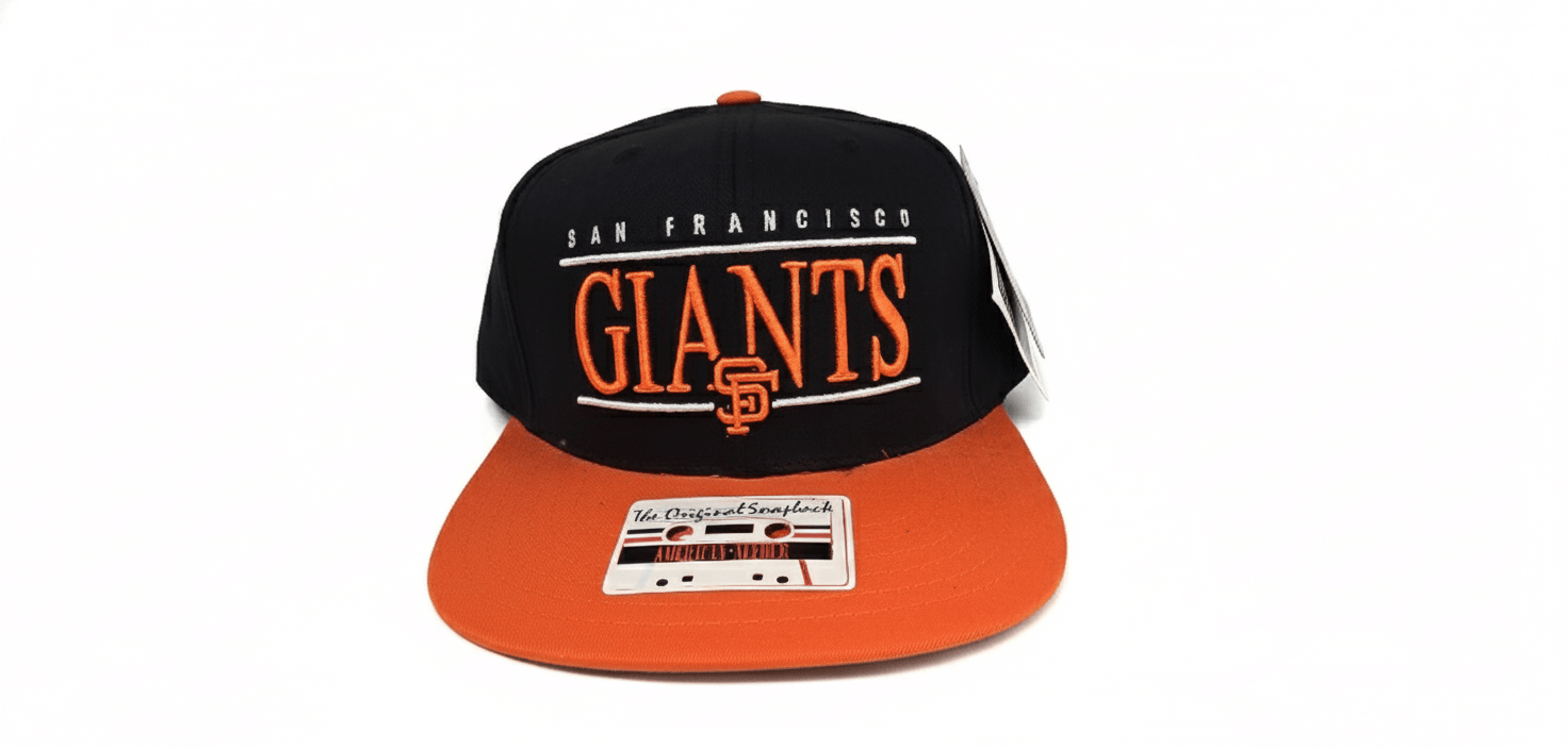 San Francisco Giants Black & Orange Snapback Cap